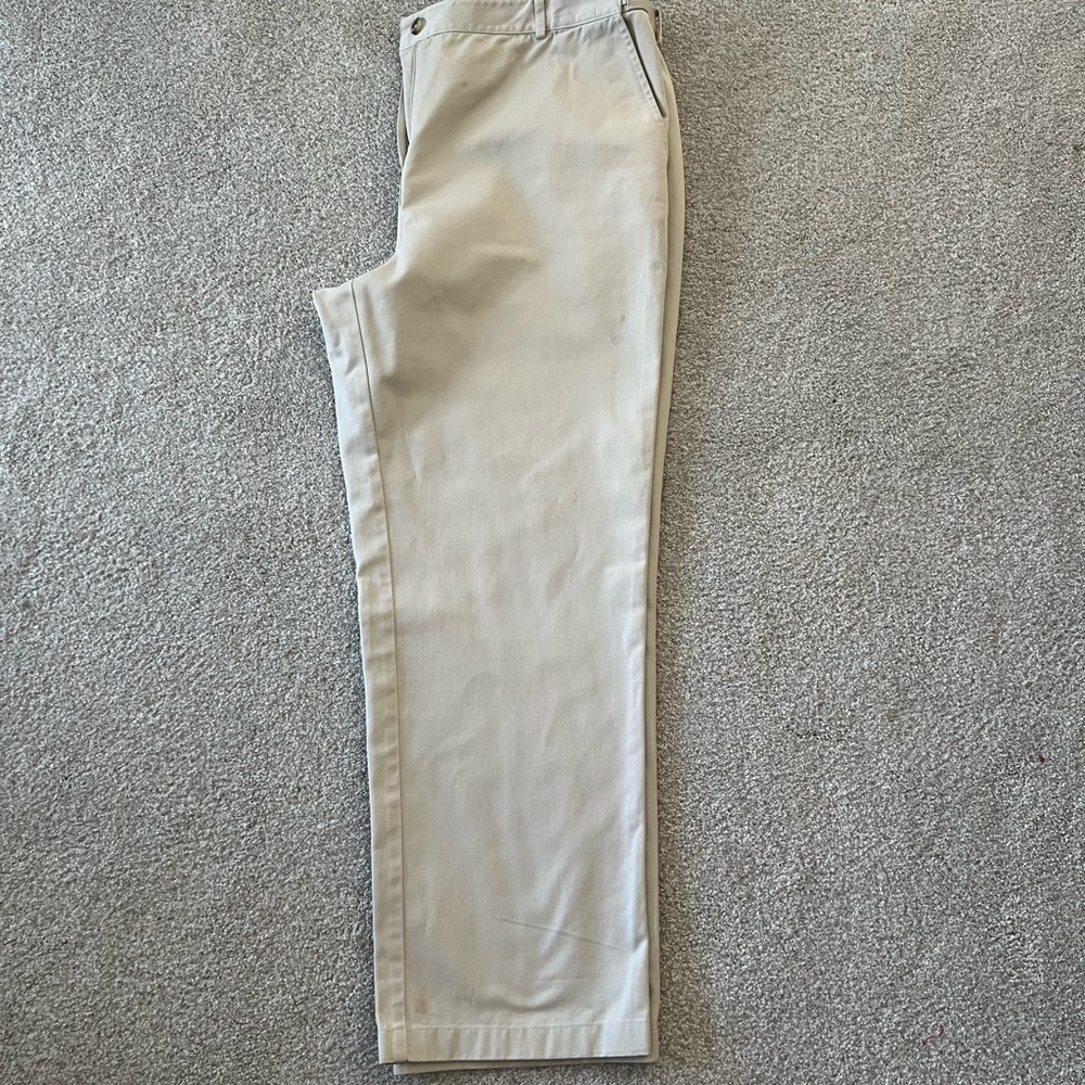 LL Bean classic fit khaki pants size 18